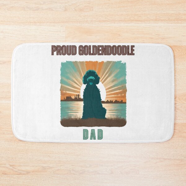 Item preview, Proud Goldendoodle Dad Vintage Sunset designed and sold by Fredster1966.