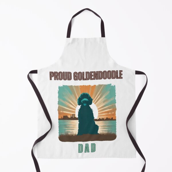 Item preview, Proud Goldendoodle Dad Vintage Sunset designed and sold by Fredster1966.