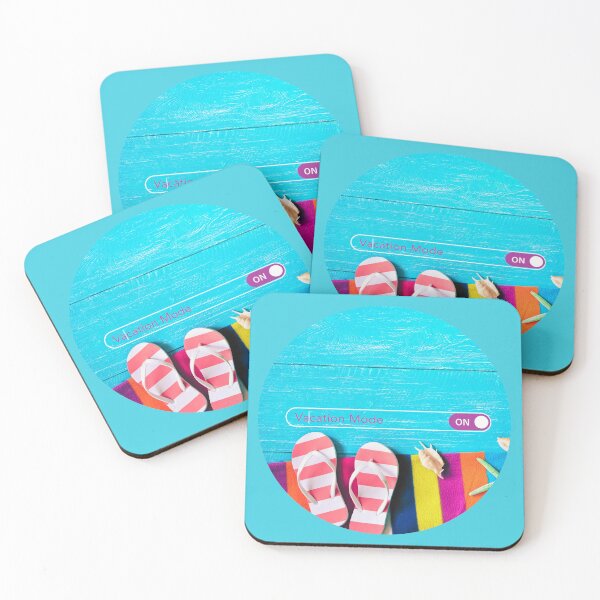 Item preview, Vacation Mode ON Boardwalk - Travel Flip Flop Beach Sea Toggle  designed and sold by RoseGenuine.