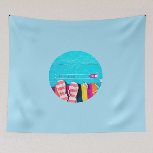 Item preview, Vacation Mode ON Boardwalk - Travel Flip Flop Beach Sea Toggle  designed and sold by RoseGenuine.