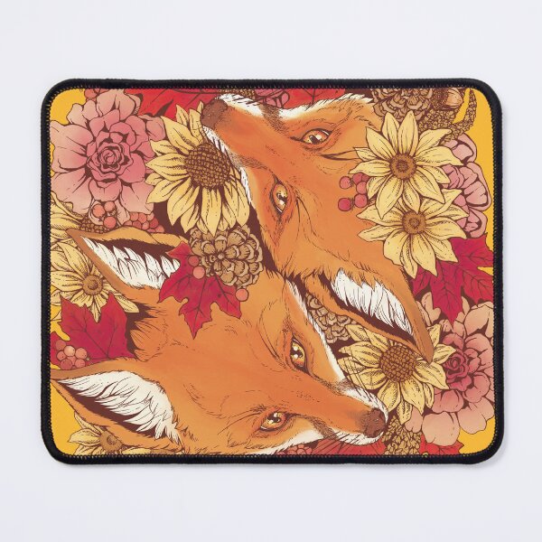 Item preview, Autumn Fox Bloom designed and sold by Kellie Lamphere.