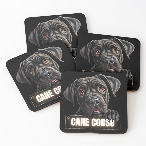 Item preview, Cane Corso Puppy Peekaboo: Unique Italian Mastiff Dog Lover Apparel and Accessories designed and sold by ieluxury.