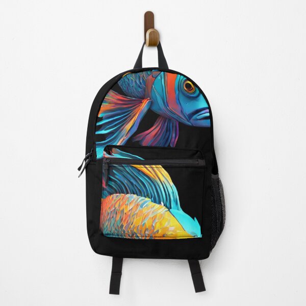 Item preview, Cyberpunk Fish Beautiful Colors designed and sold by Aquillashop.