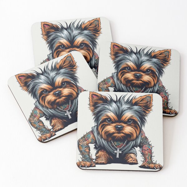 Item preview, Bad Yorkie designed and sold by 506DesignsCR.
