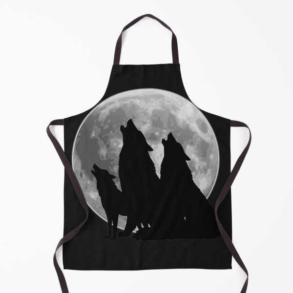 Item preview, wolves howling at the moon designed and sold by MaikelMerch.