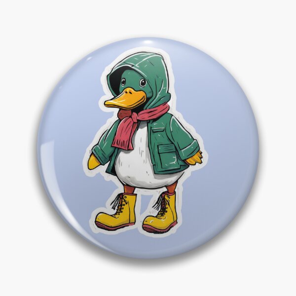 Item preview, Rainy Day Duck designed and sold by cozyvintage.