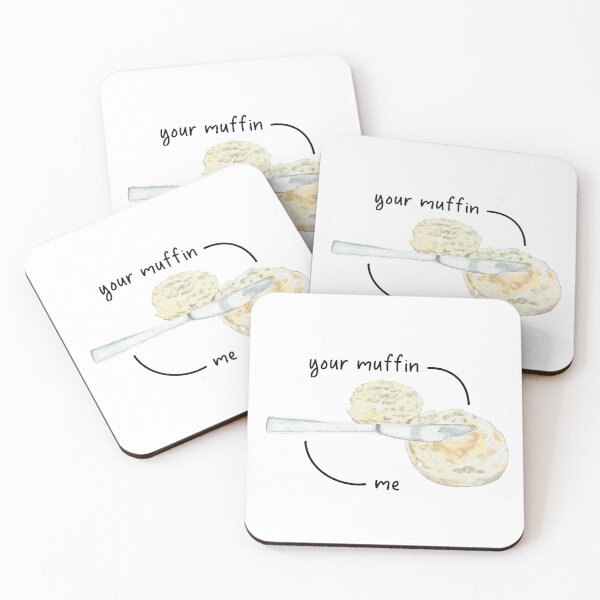 Item preview, Butter Your Muffin Watercolor designed and sold by WilyWatercolors.