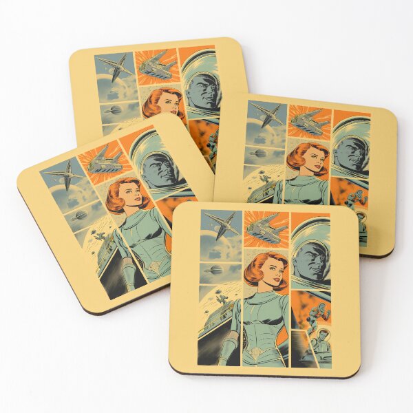 Item preview, Retro Futurism (comic panel) designed and sold by scooterfox.