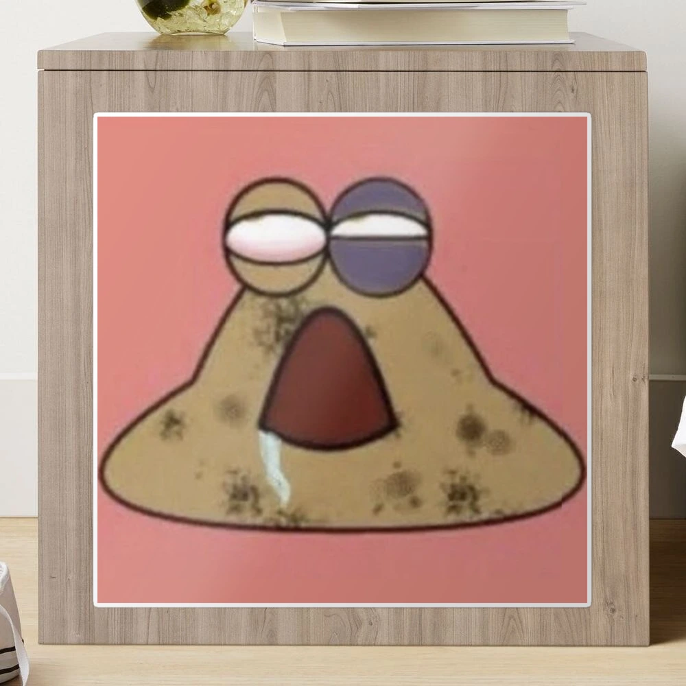 Pou Sticker for Sale by Barrelisred