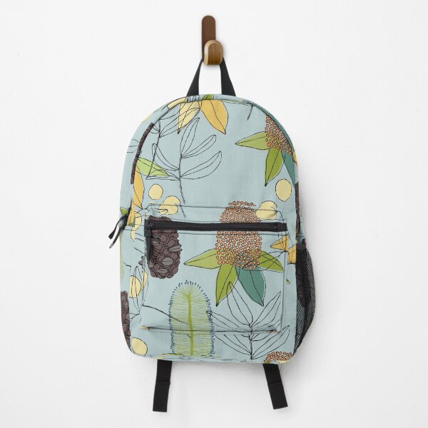 Item preview, Blue Australian botanicals designed and sold by madirosedesigns.