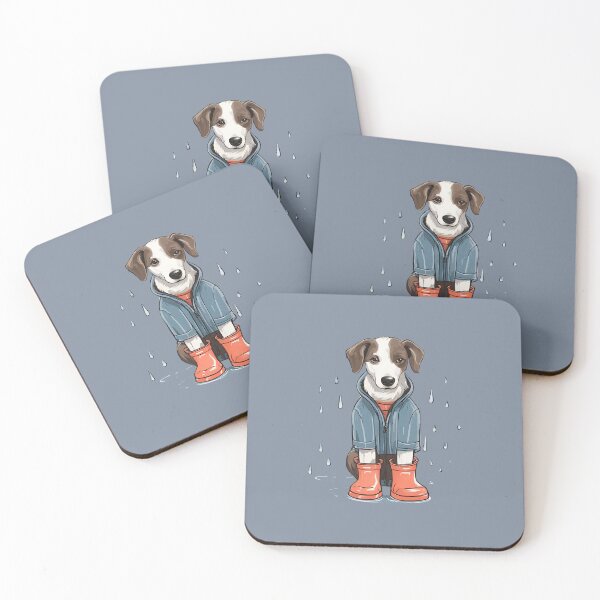 Item preview, Rainy Day Dog designed and sold by cozyvintage.
