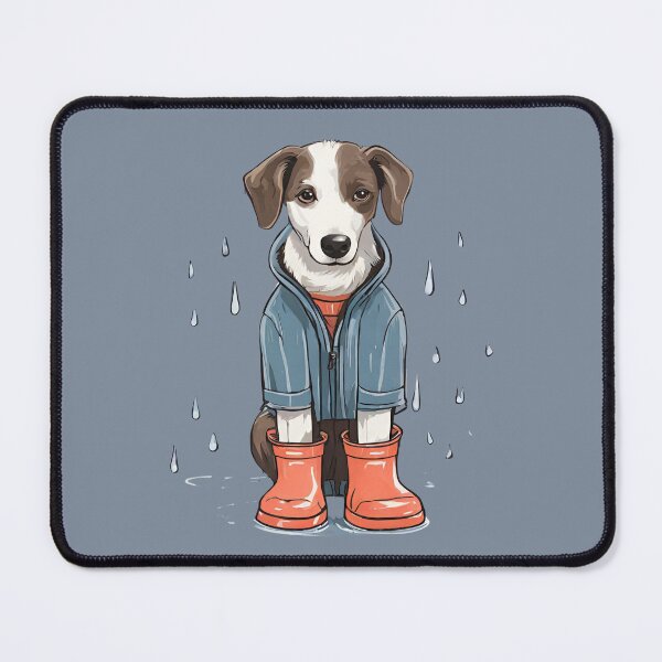 Item preview, Rainy Day Dog designed and sold by cozyvintage.