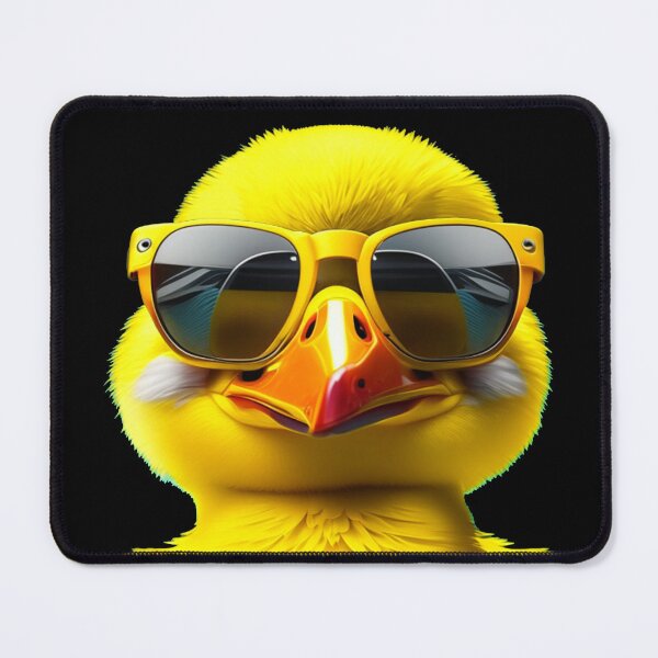 Item preview, cool yellow duck with suChill Vibes: Cool Yellow Duck with Sunglassesnglasses designed and sold by GranitTR.