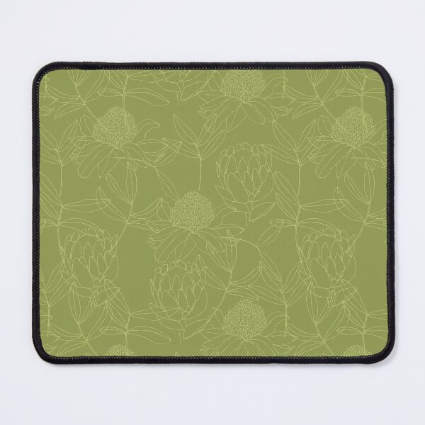 Item preview, Green Australian botanicals line drawing designed and sold by madirosedesigns.