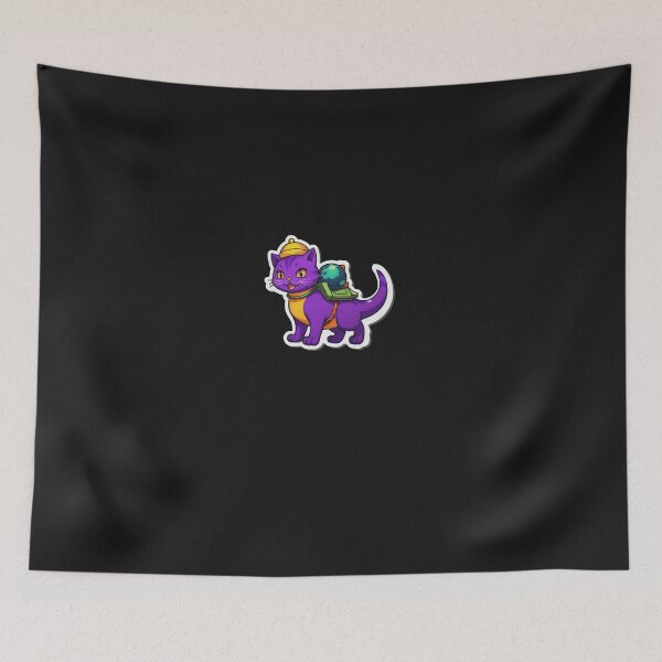 Item preview, Gato dinosaurio con su mundo. designed and sold by PawPawa.