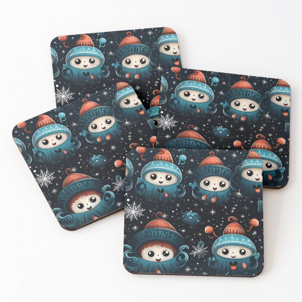 Item preview, Cute Little Christmas Creatures designed and sold by Sp3ctrumOfColor.