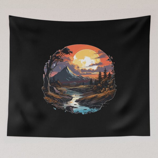 Item preview, Landscape - Illustration designed and sold by MrERNST.