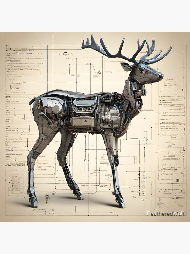 Robotic reindeer 2024