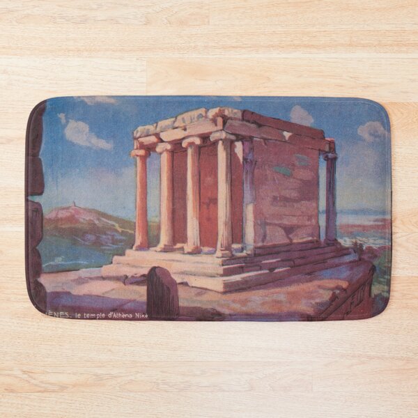 Item preview, Vintage postcard of the Acropolis, Temple of Athena Nike designed and sold by WillowNox7.