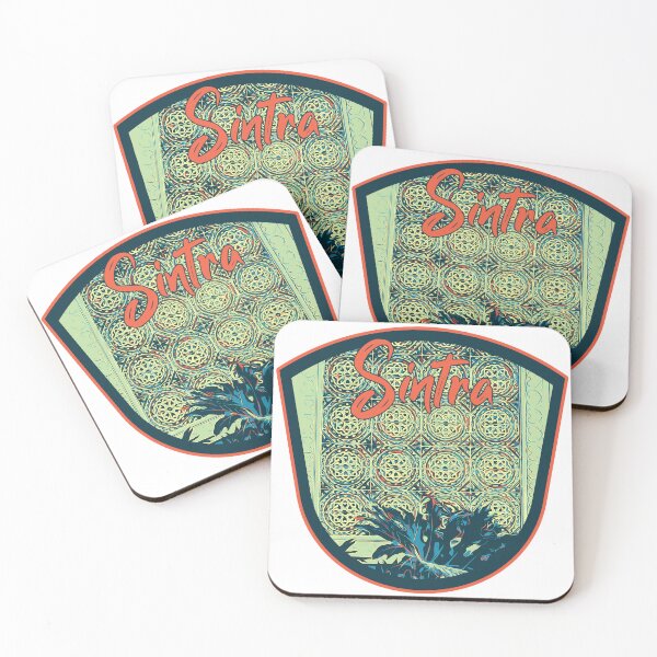 Item preview, Sintra Moorish Tiles Illustration Print | Portugal Art Decor designed and sold by Lemomo-artworks.