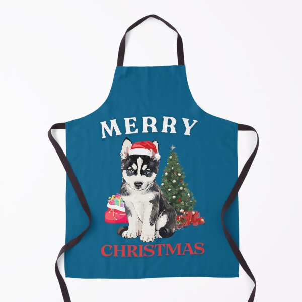 Artikelvorschau, Sibirischer Husky-Weihnachtsbaumlichter und -geschenke Pullover Hoodie entworfen und verkauft von innovoart.