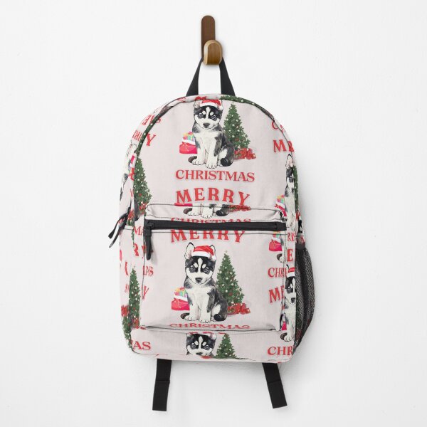 Artikelvorschau, Sibirischer Husky-Weihnachtsbaumlichter und -geschenke Pullover Hoodie entworfen und verkauft von innovoart.