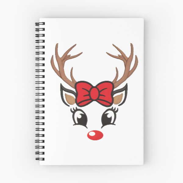 Item preview, Cute Christmas Reindeer Face designed and sold by BuxomBabe21.