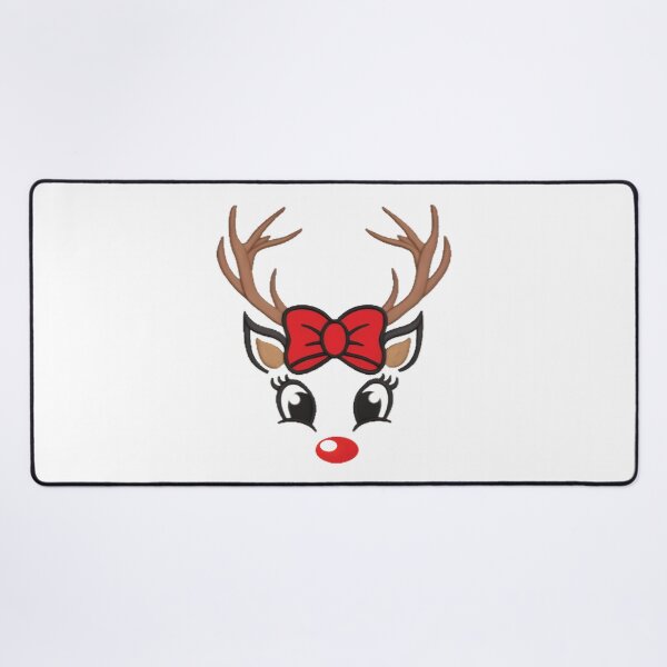Item preview, Cute Christmas Reindeer Face designed and sold by BuxomBabe21.