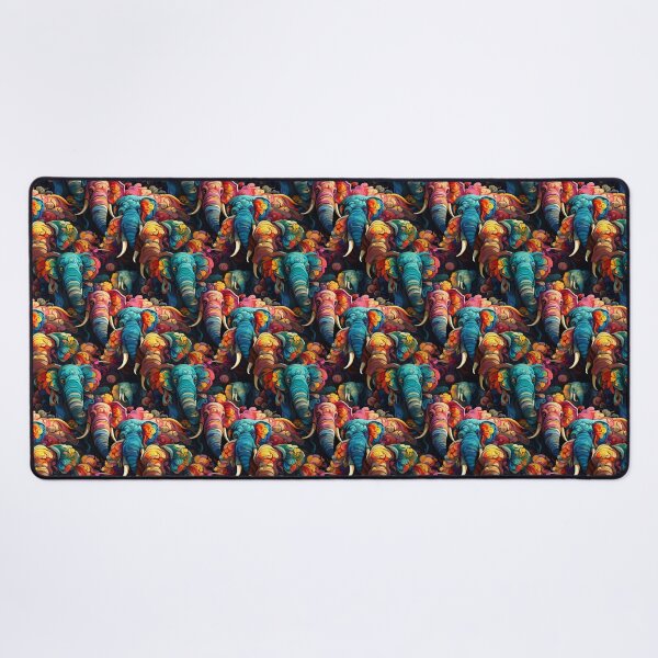 Item preview, Exclusive Artwork Cute Paisley Colorful Baby Elephants Gift Ideas P106-1 designed and sold by MPCFICTION.