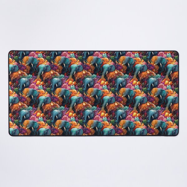 Item preview, Exclusive Artwork Cute Paisley Colorful Baby Elephants Gift Ideas P106-2 designed and sold by MPCFICTION.