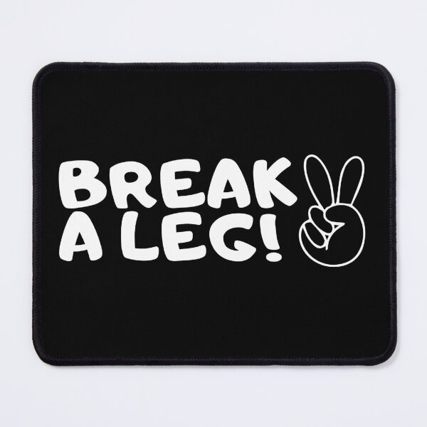 Item preview, Break a leg x break a leg designed and sold by The Knick Knack Nook.