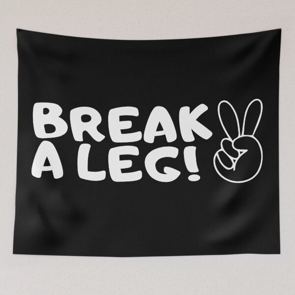 Item preview, Break a leg x break a leg designed and sold by The  Knick Knack Nook.