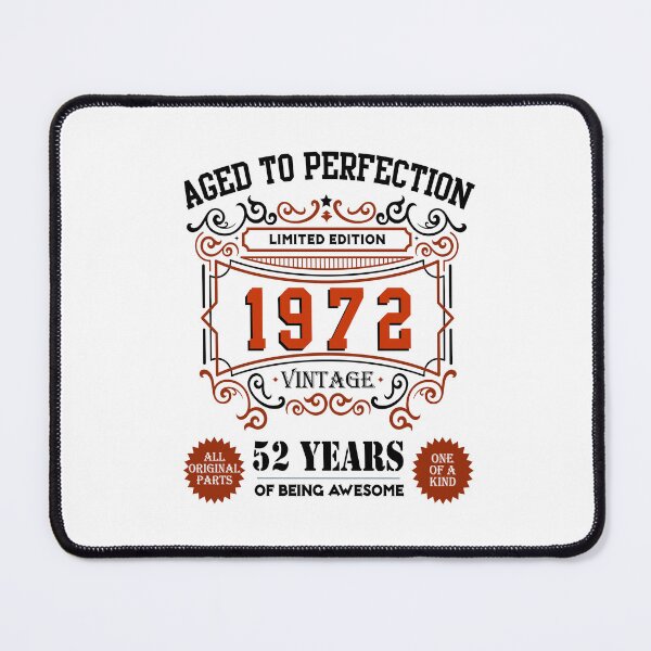 Item preview, Vintage Aged To Perfection 1972 Legend Limited Edition, 52th Birthday Gift 52 years of Being Awesome Vintage designed and sold by DjenShop.