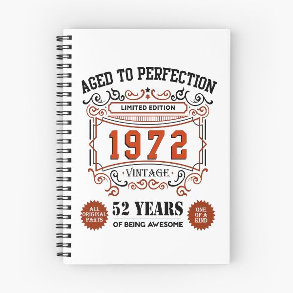 Item preview, Vintage Aged To Perfection 1972 Legend Limited Edition, 52th Birthday Gift 52 years of Being Awesome Vintage designed and sold by DjenShop.