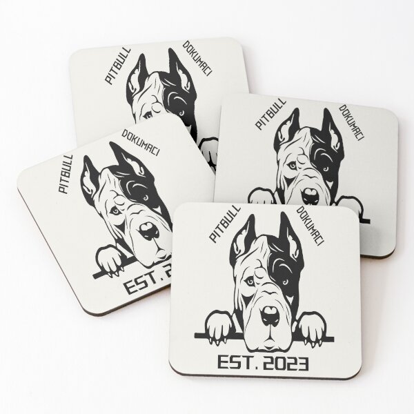 Item preview,  Black Pitbull Silhouette - Dare to Show Off Canine Elegance designed and sold by aaron bautista.