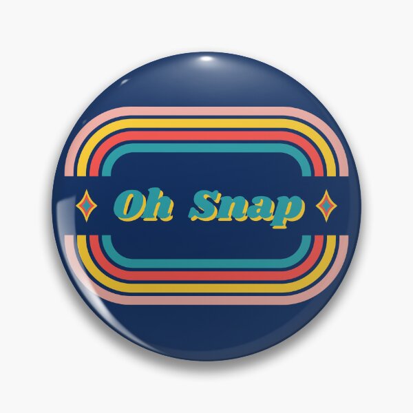 Item preview, Oh Snap! Retro Vintage Colorful Pastel designed and sold by RoseGenuine.