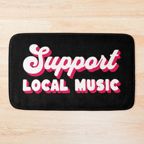 Item preview, Support Local Music designed and sold by lizardisland.