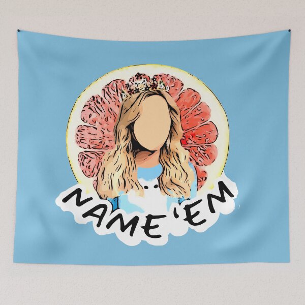 Item preview, RHOBH: Sutton Repeats "NAYMUM" (blue + a grapefruit) designed and sold by Parasocialite.