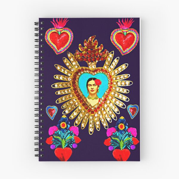 Item preview, Santuario mexicano de corazones de hojalata de Frida designed and sold by FridaArtGallery.