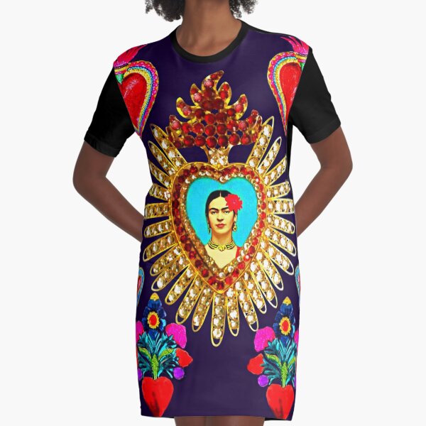 Vestido frida best sale kahlo aire retro