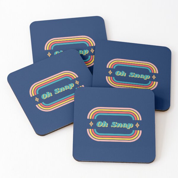 Item preview, Oh Snap! Retro Vintage Colorful Pastel designed and sold by RoseGenuine.