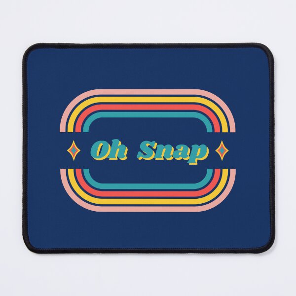 Item preview, Oh Snap! Retro Vintage Colorful Pastel designed and sold by RoseGenuine.