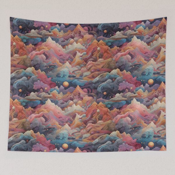 Item preview, Cosmic Mountains designed and sold by FutureRD.