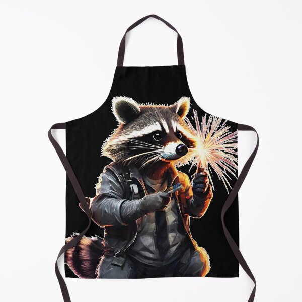 Item preview, New Year's Raccoon Lighting Fireworks designed and sold by Aquillashop.