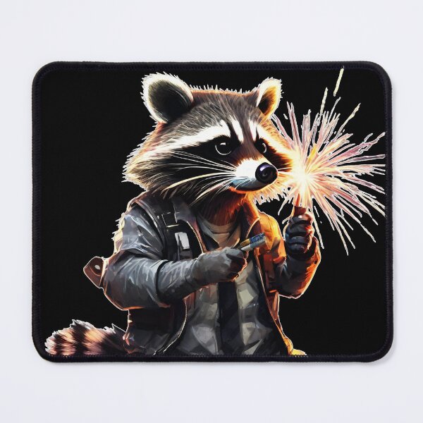 Item preview, New Year's Raccoon Lighting Fireworks designed and sold by Aquillashop.