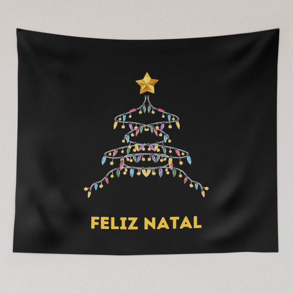 Item preview, Feliz Natal Árvore designed and sold by radio-shirts.