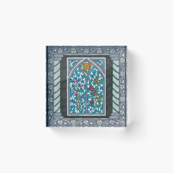 Item preview, Glass Window Celtic Style designed and sold by SatanicGD.