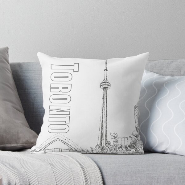 Item preview, Ink Dot Drawing Canadian Landmark CN Tower Toronto designed and sold by H3designs.