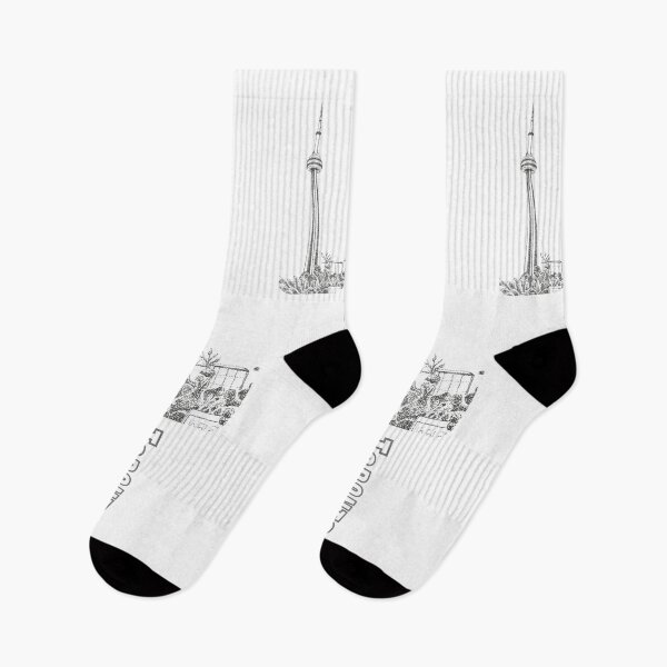 Item preview, Ink Dot Drawing Canadian Landmark CN Tower Toronto designed and sold by H3designs.