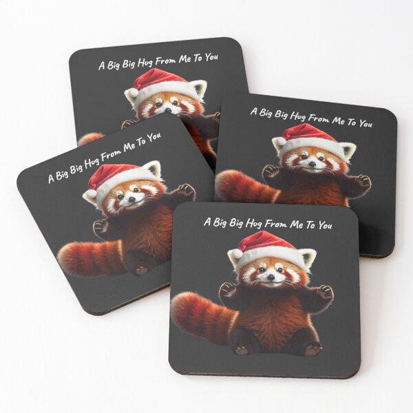 Item preview, Red Panda - A Big Big Hug From Me To You designed and sold by Studio-DesignWw.